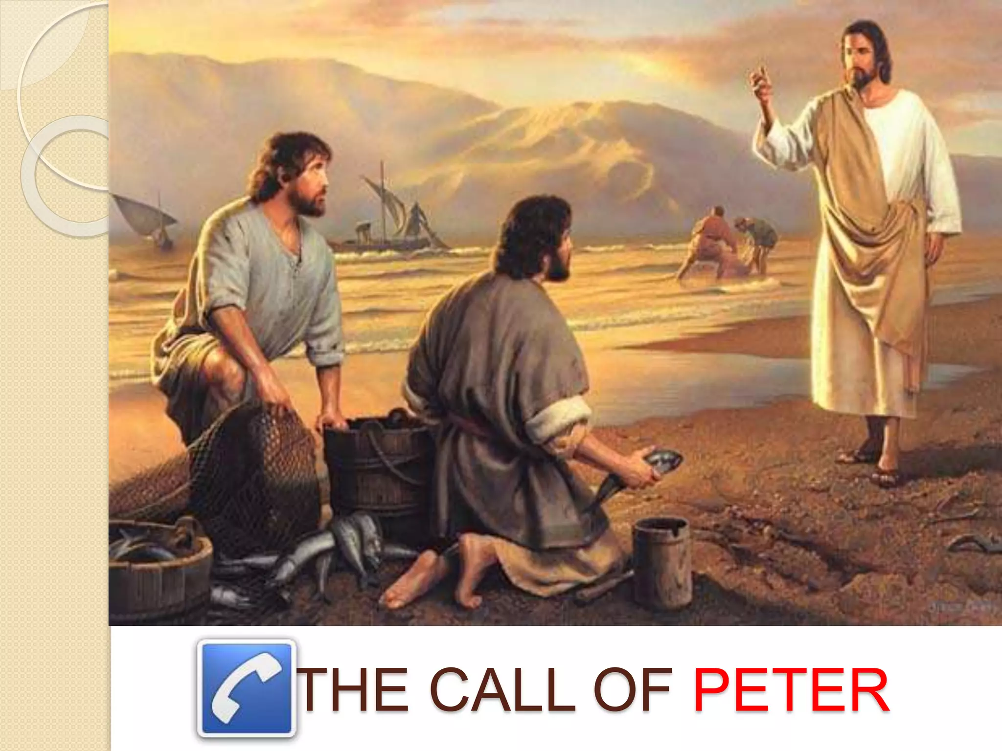 THE CALL OF PETER