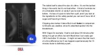 Where can you get a bluechew erectile dysfunction tablet prescription  Slide 6