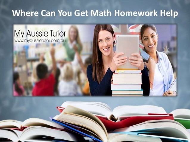 Math homework help tutor