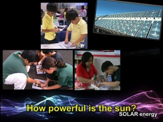 Where does energy come from for updating