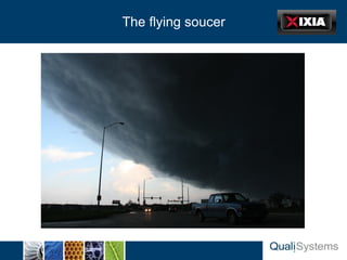 Slide Header… The flying soucer
 