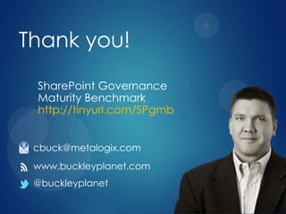SharePoint Governance Benchmark: Where Do You Stand?
