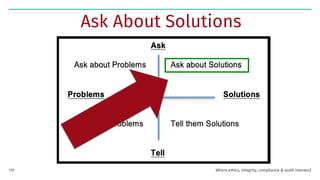 Ask About Solutions
Where ethics, integrity, compliance & audit intersect
115
 