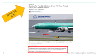 Where ethics, integrity, compliance & audit intersect
49
 