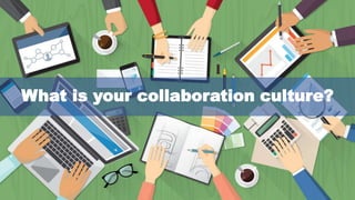 What is your collaboration culture?
 