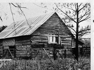 I am from "Nunyu-gunwaniski,"  the rock that talks,  the Talking Rock,  from the Cherokee Nation  and the weathered logs of an empty barn. 