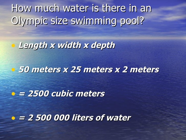 Where Is All The Water