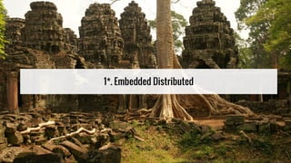 1*. Embedded Distributed
 