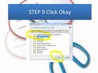 STEP 9 Click Okay