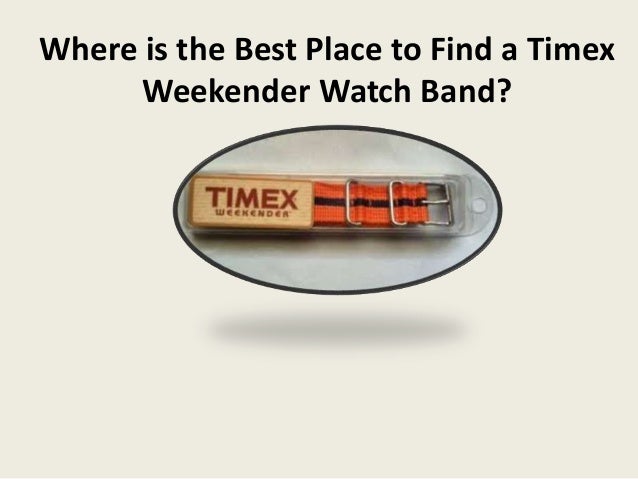 timex weekender watch bands