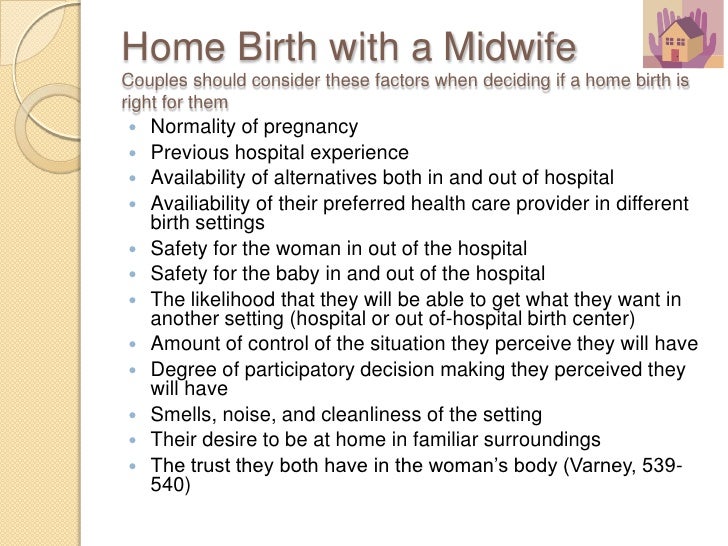 Where midwives work Where midwives work