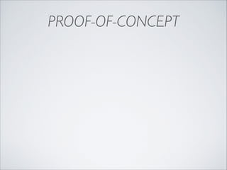 PROOF-OF-CONCEPT

 