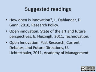 Where Open Innovation Meets Geo Information Slide 53