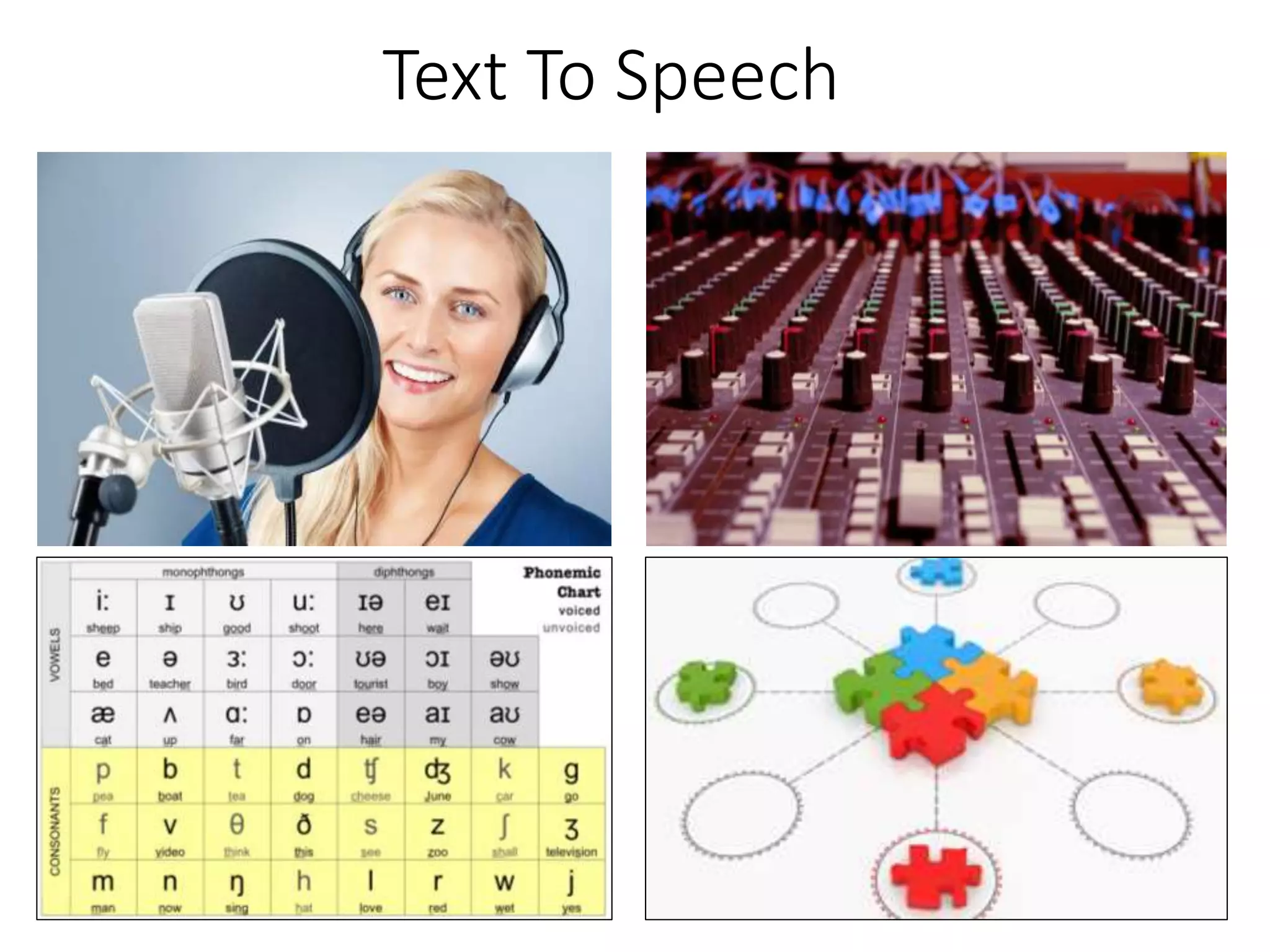 Text To Speech
 