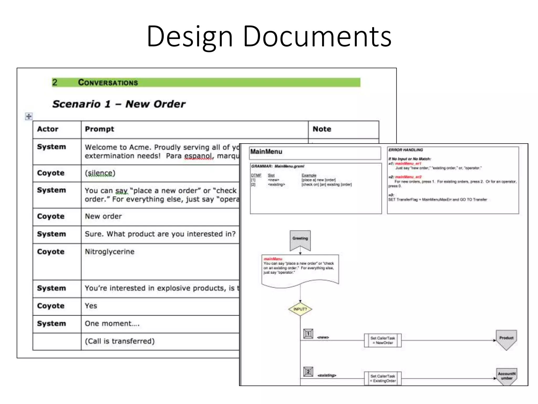 Design Documents
 