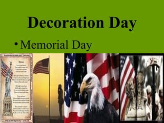 Decoration Day Memorial Day 