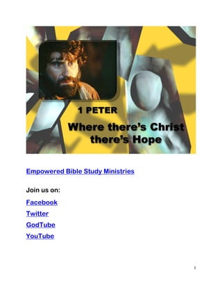 Empowered Bible Study Ministries

Join us on:
Facebook
Twitter
GodTube
YouTube



                                   1
 