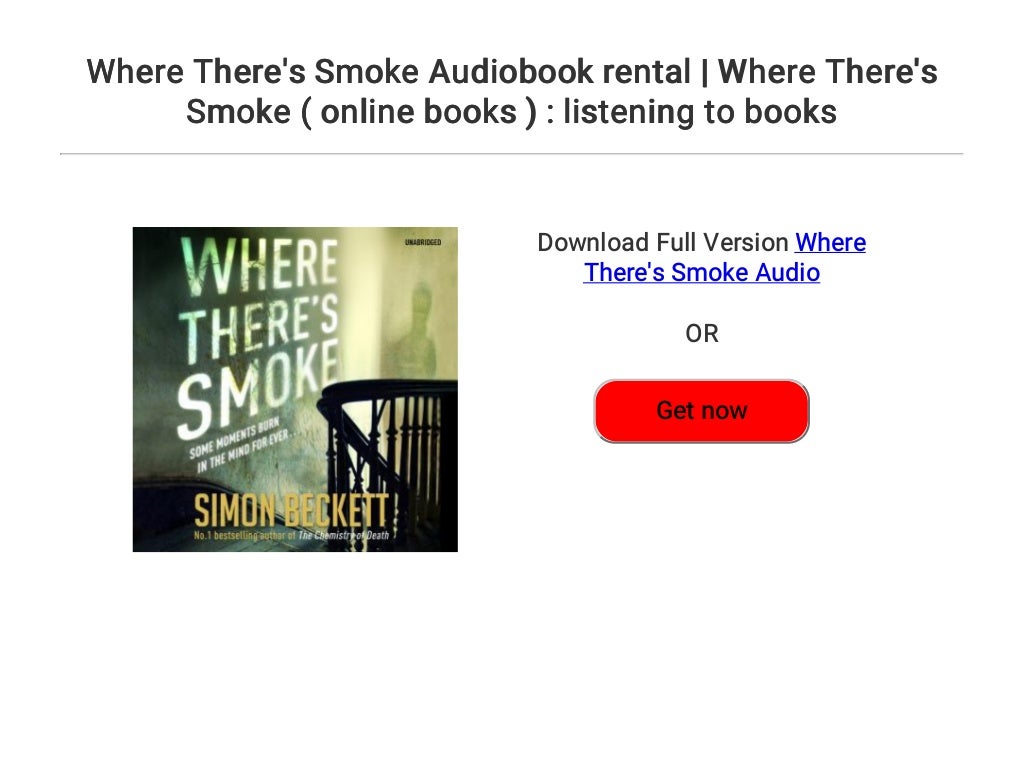 Where There's Smoke Audiobook rental Where There's Smoke ( online b…
