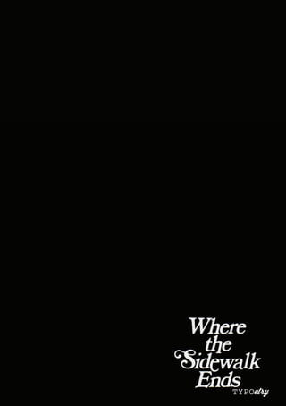 Wherethesidewalkends