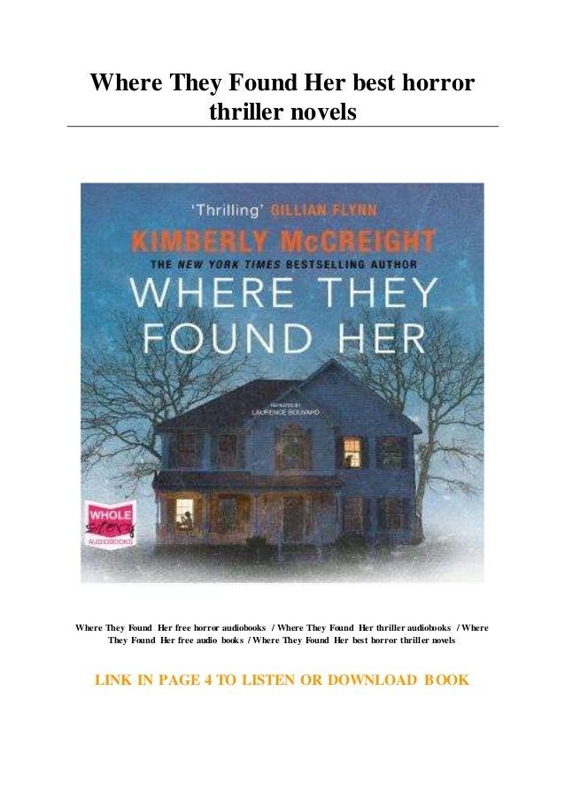 Download Where They Found Her Kimberly Mccreight Free Books