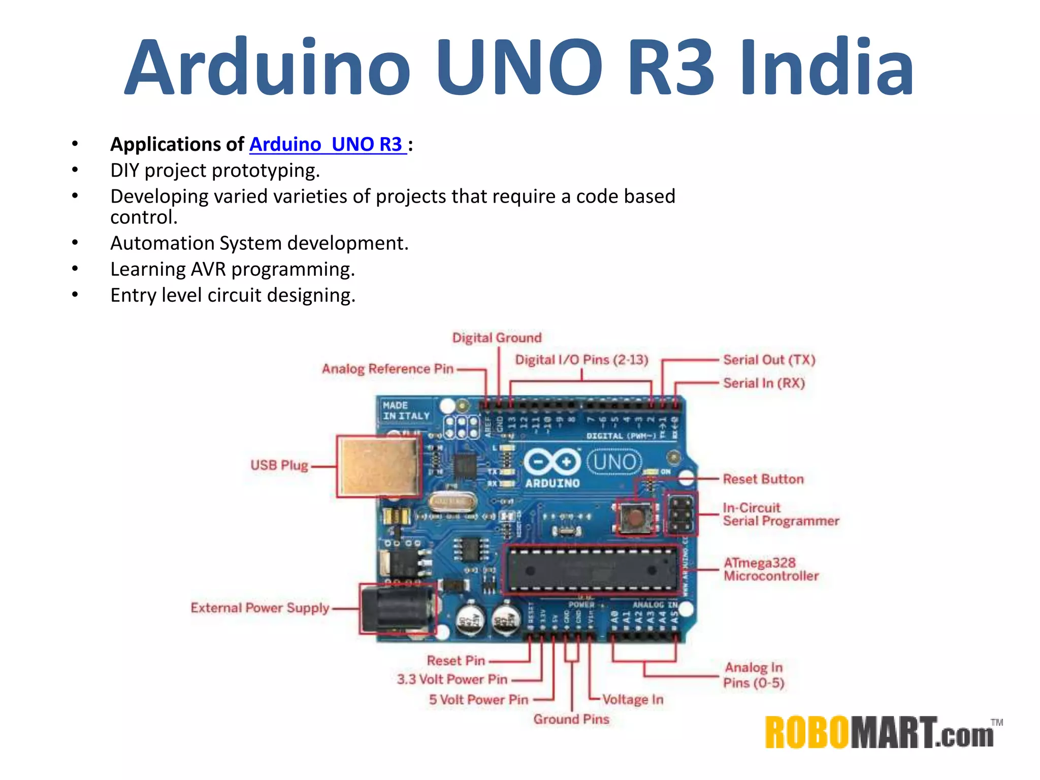 Buy Arduino in India by Robomart | PPT