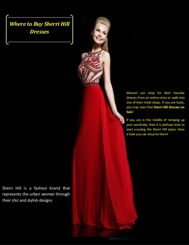 buy sherri hill dresses online