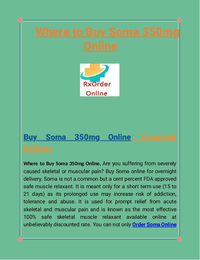 Carisoprodol 350mg Online