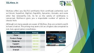 Where to Buy SSL Certificate in India? Slide 10