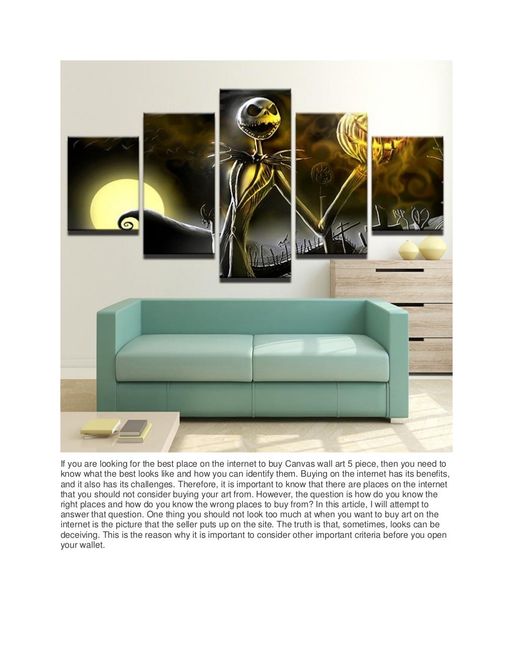 Where To Buy The Best Canvas Wall Art 5 Piece
