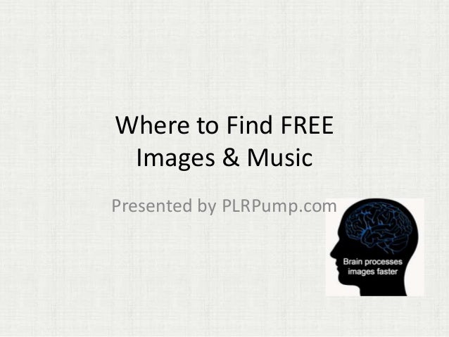 Where To Find Free Graphics Music