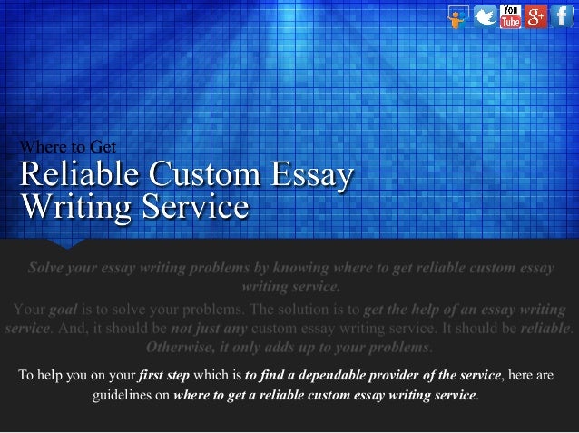 How reliable are essay writing services