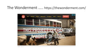 The Wonderment ….. https://thewonderment.com/
 