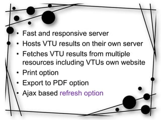 Where to get vtu results | PPT