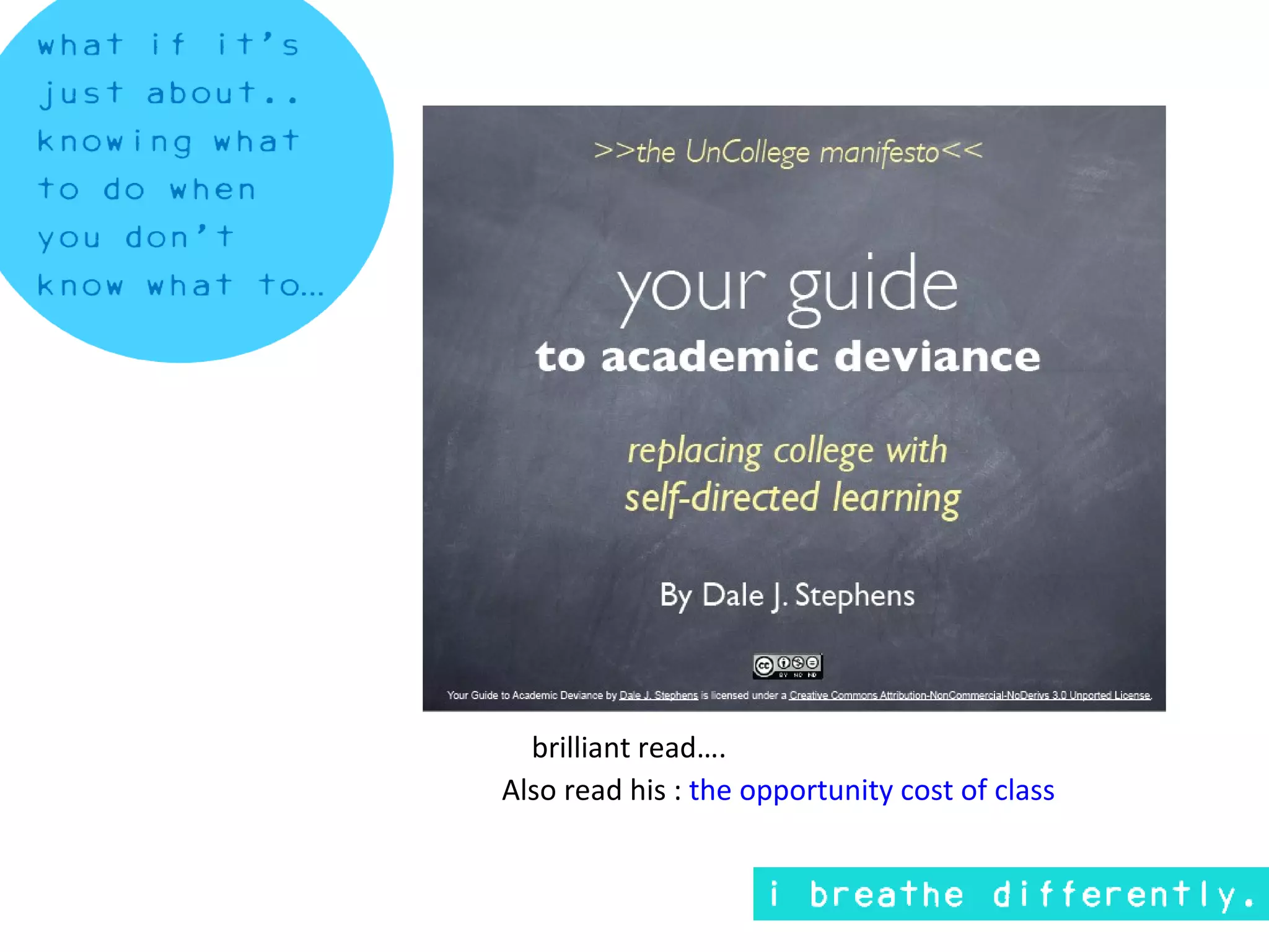 brilliant read….
Also read his : the opportunity cost of class
 