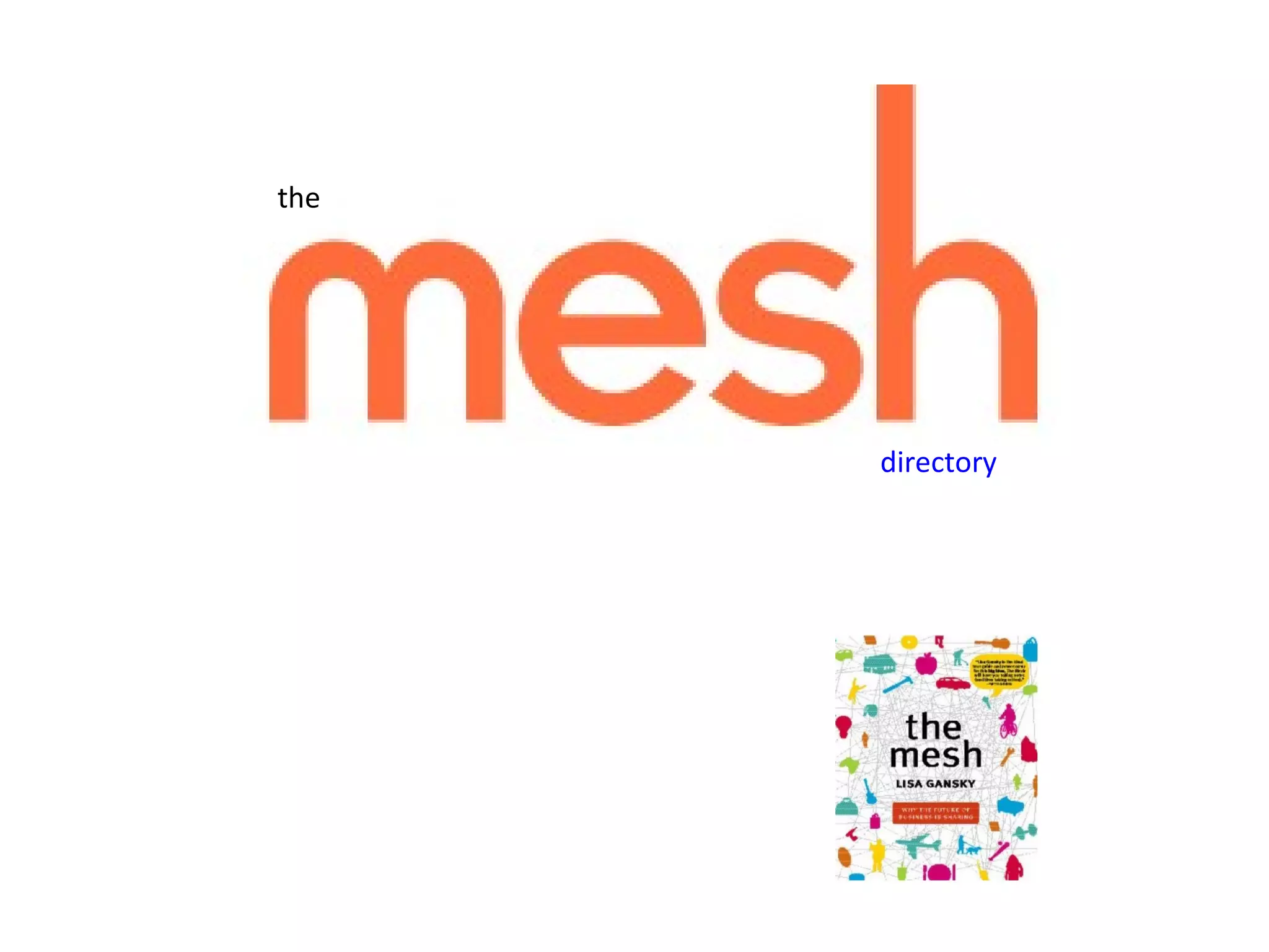 the




      directory
 