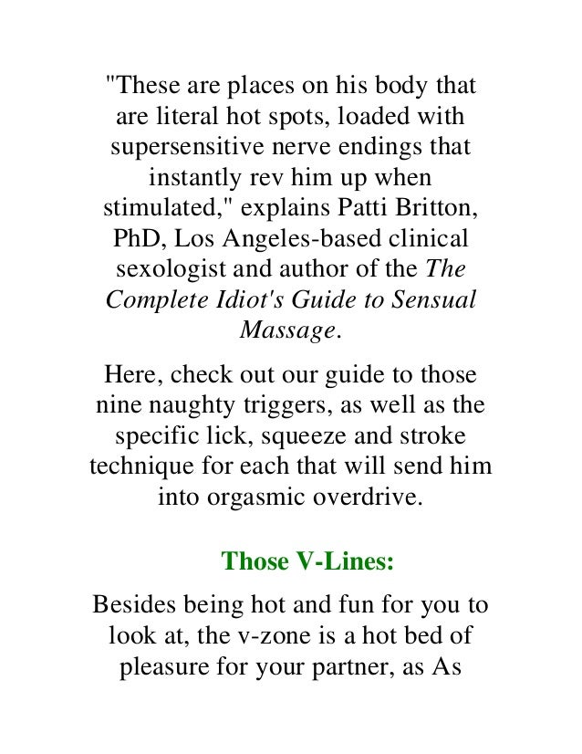 Where to Touch A Man In Bed - His 11 Sexiest Pleasure Triggers Where to Touch A Man In Bed - His 11 Sexiest Pleasure Triggers