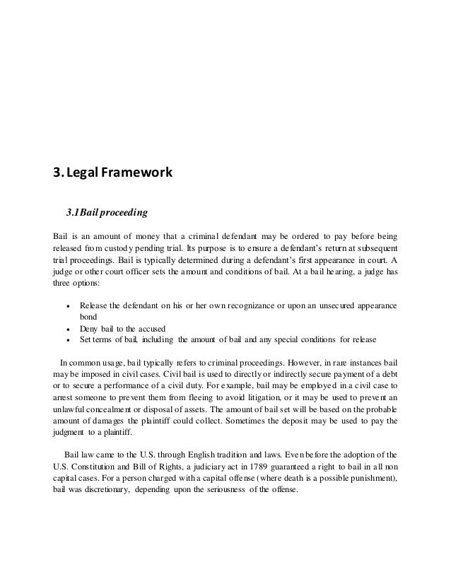 Whether Bail Is Right Or Privilege