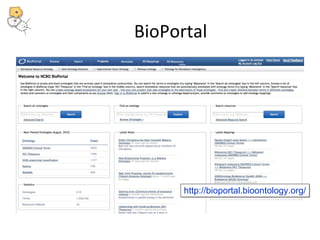 BioPortal 
http://bioportal.bbiioooonnttoollooggyy..oorrgg// 
 