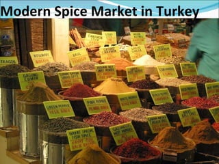 Modern Spice Market in Turkey 