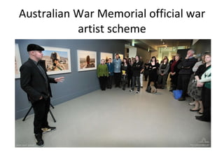 Australian War Memorial official war artist scheme 