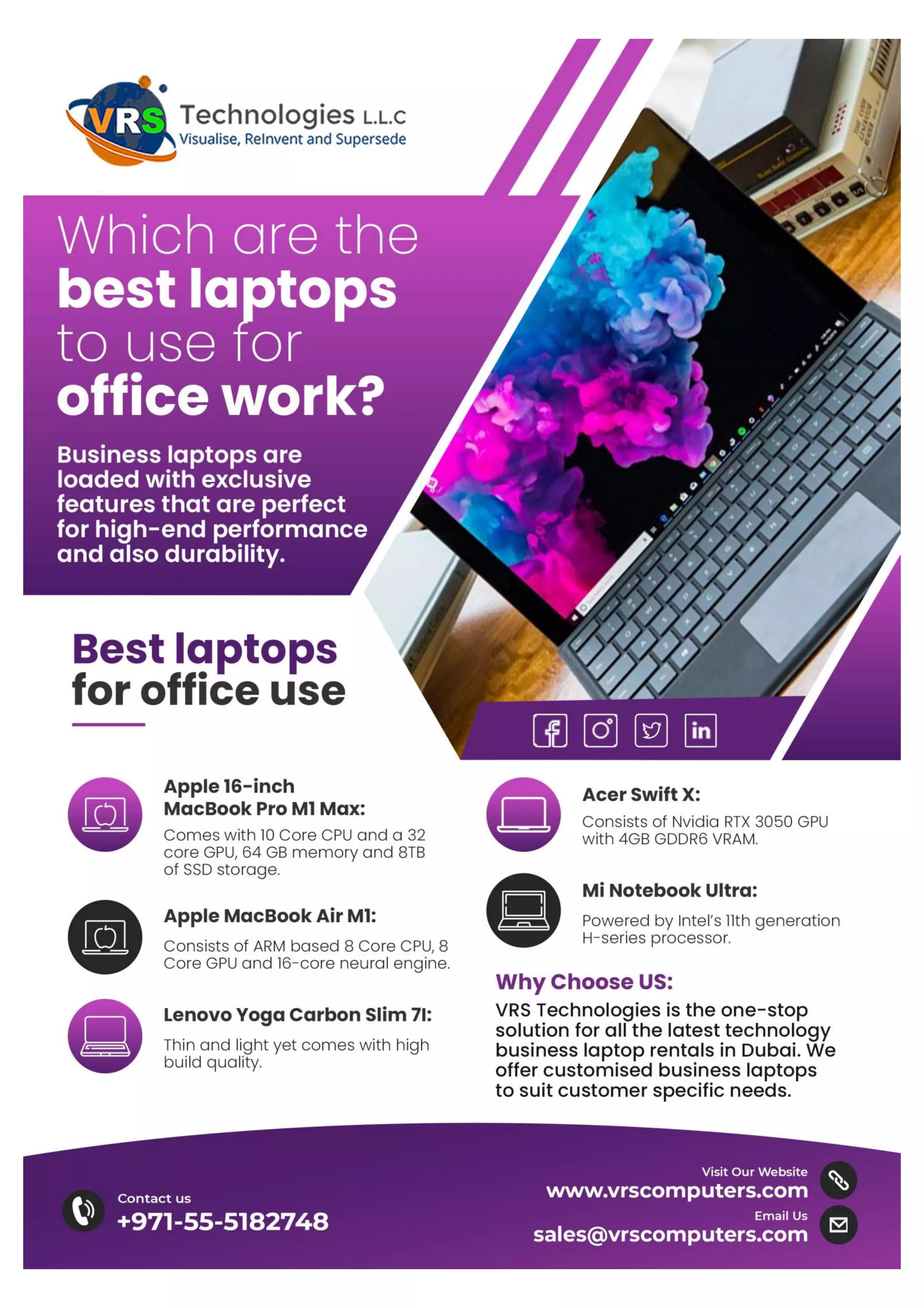 Top Rated Laptops For Business Which are the Best Laptops to Use for Office Work? | PDF