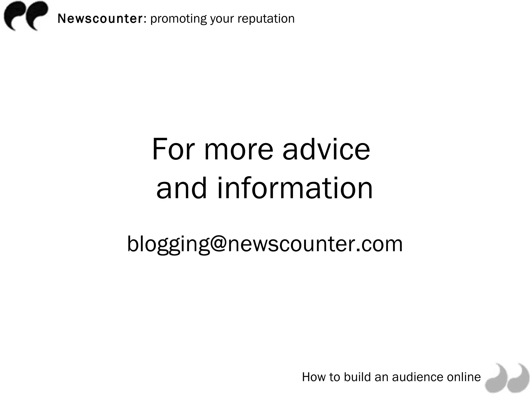 For more advice  and information [email_address] 