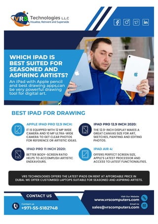 Which iPad is Best Suited for Seasoned and Aspiring Artists?
