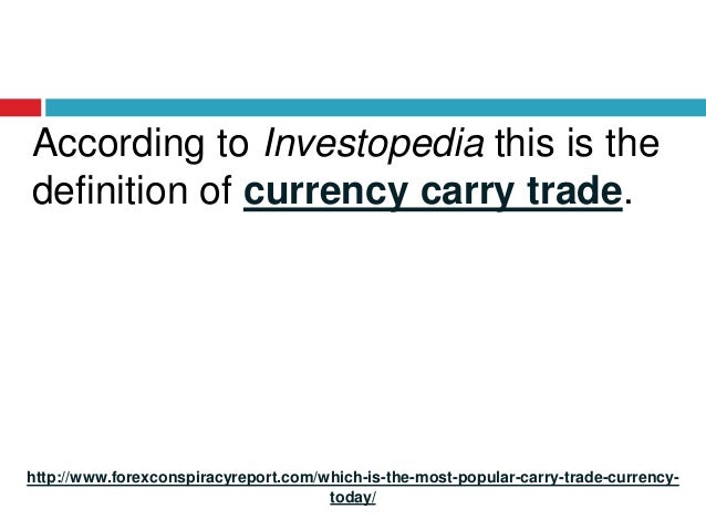 Carry trade currency options