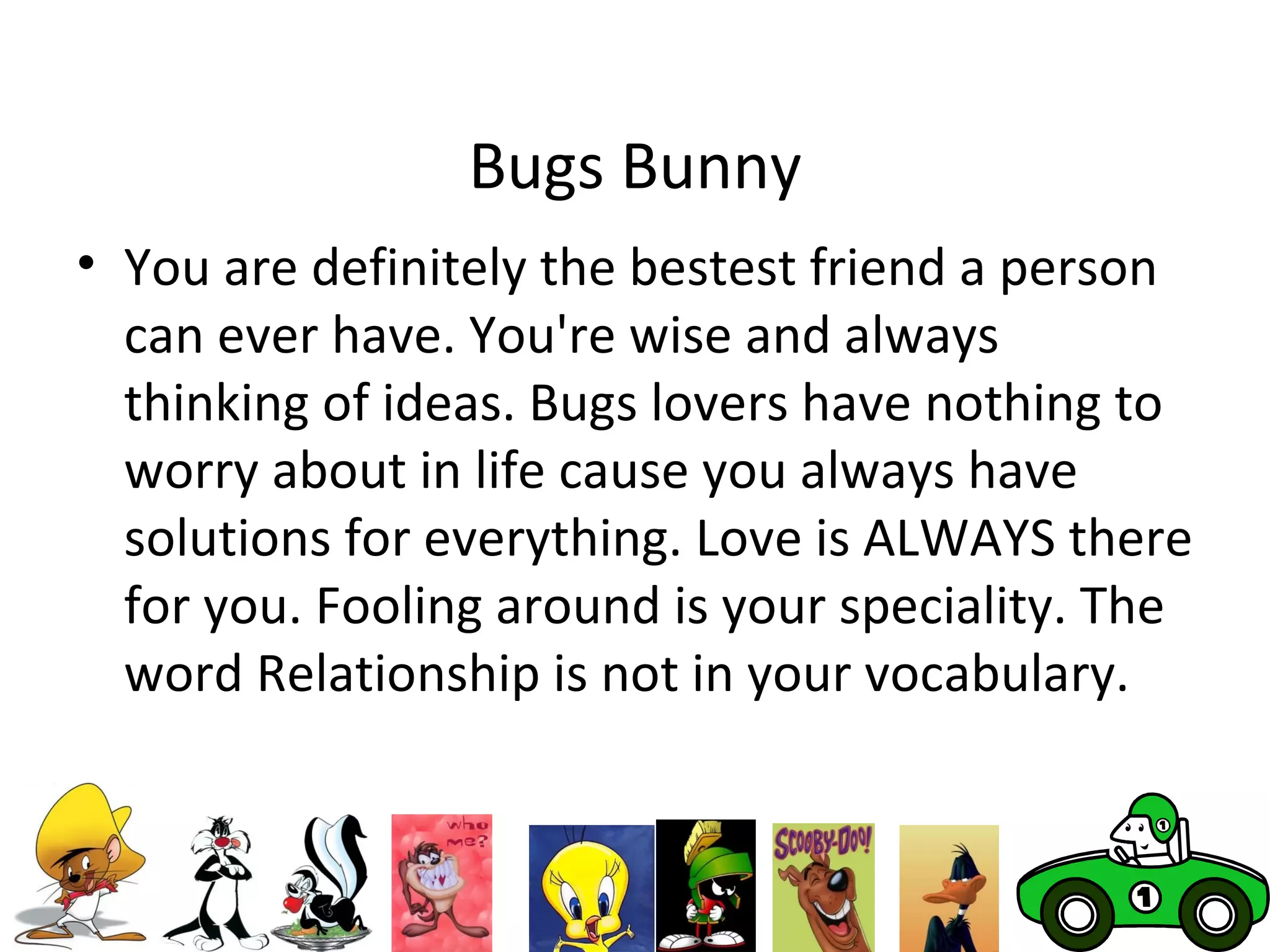 Which Is Your Favorite Character | PPT