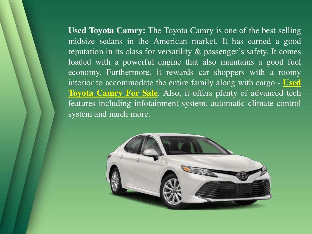 Which Are The Best Used Toyotas To Consider In America?