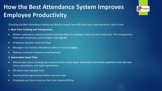 Which Best Attendance System Helps Improve Employee Productivity.pdf