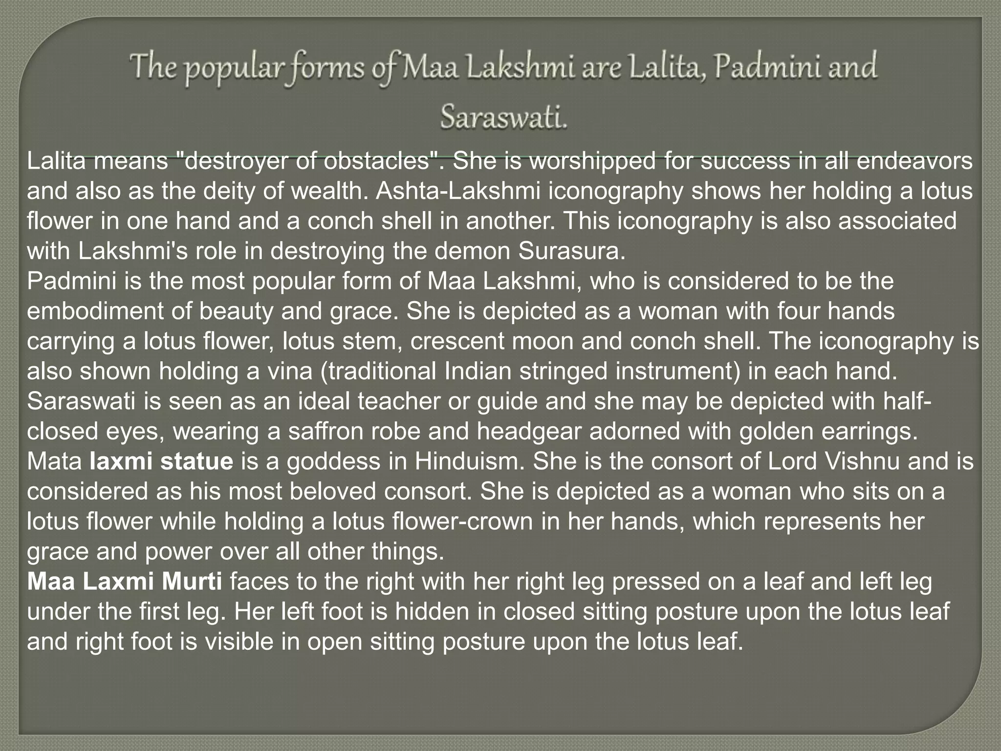 Which Direction Should Lakshmi Idol Face PPT which-direction-should-lakshmi-idol-face-ppt