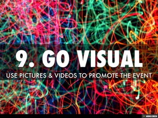 Which Events To Attend In 2014