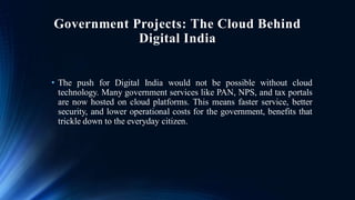 Which Industries in India Benefit Most from Cloud Solutions? | PDF